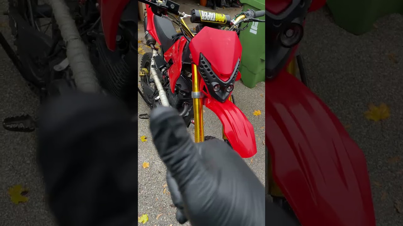 Замена камеры мотоцикла Dirt Bike 150 куб. см / мотоцикл не заводится