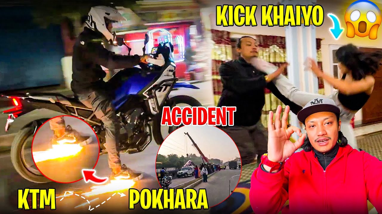 Surakshya ko kick Khaiyo 😭 || Ktm to Pkr || MRB Vlog ||