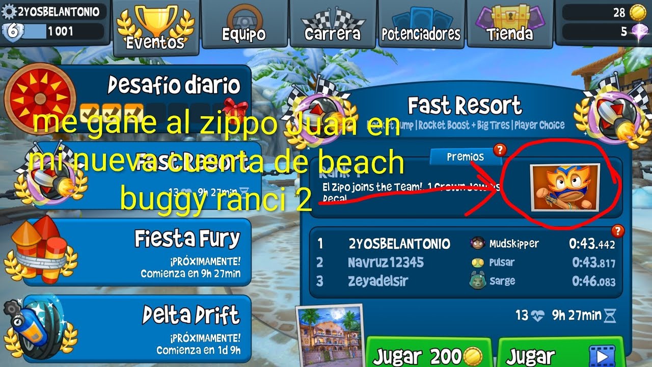 Jugando en mi segunda cuenta que cree  el viernes 20 de febrero de 2026