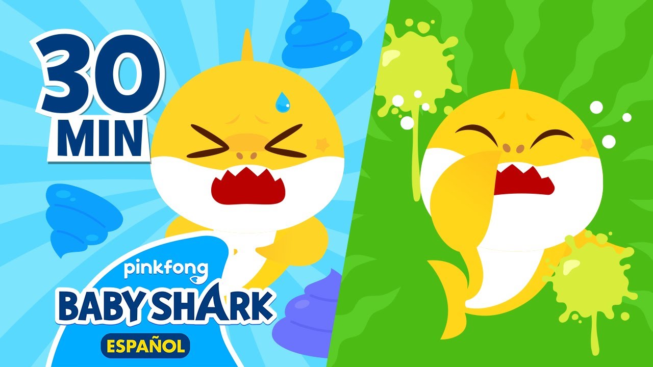Las Partes del Cuerpo | Mocos, Popó & Pipí y Mas | Canciones Infantiles | Baby Shark en español