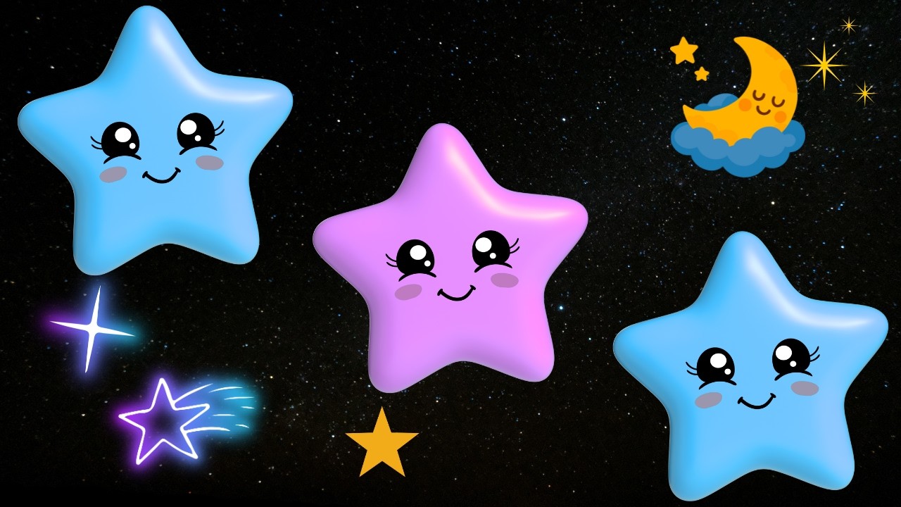 🌟 Twinkle Twinkle Little Star Fun Musical Adventure for Kids Singing and Sparkling Night! 🌟