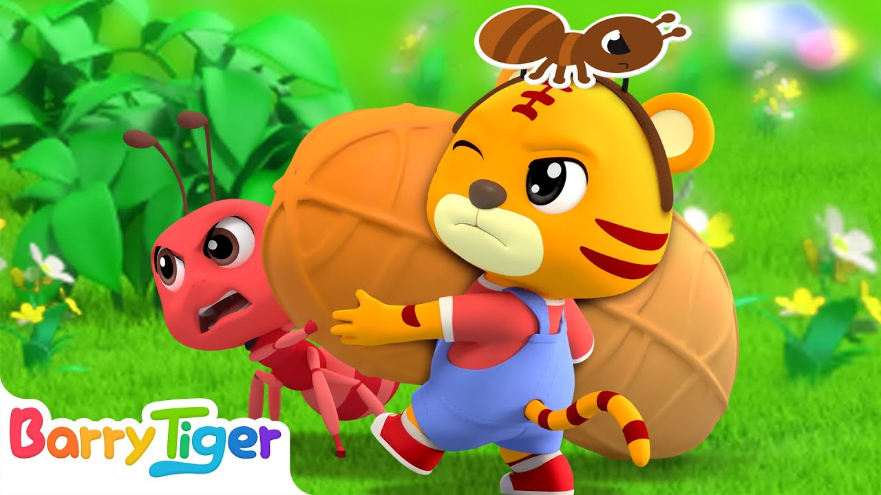 The Ants Go Marching[NEW] | Fun Animal Songs | Kids Songs & Nursery Rhymes | BarryTiger