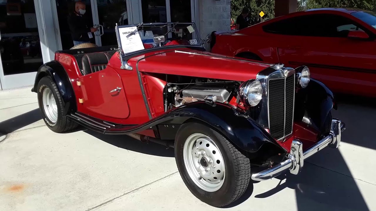 1952 MGTD With A 327 V8 Under the Bonnet At the 2020 Fall Carlisle Auction