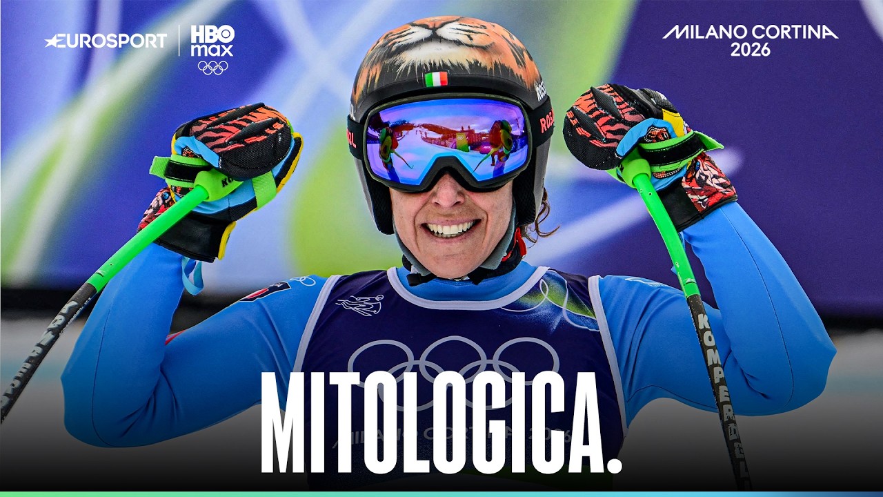 BRIGNONE è LEGGENDA! ORO spettacolare in SUPER G. Nessuno come lei! | #MilanoCortina2026