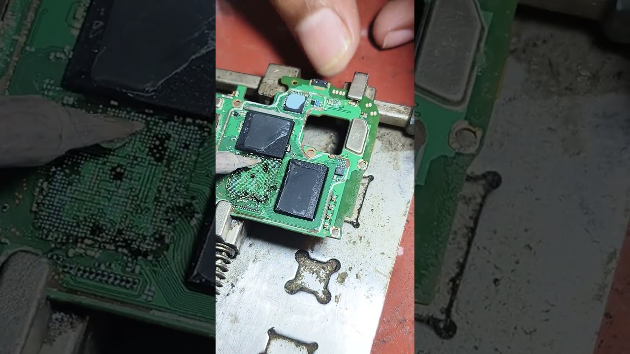 #smartphone #repair Pasted IC ko cut karne ka Tarika