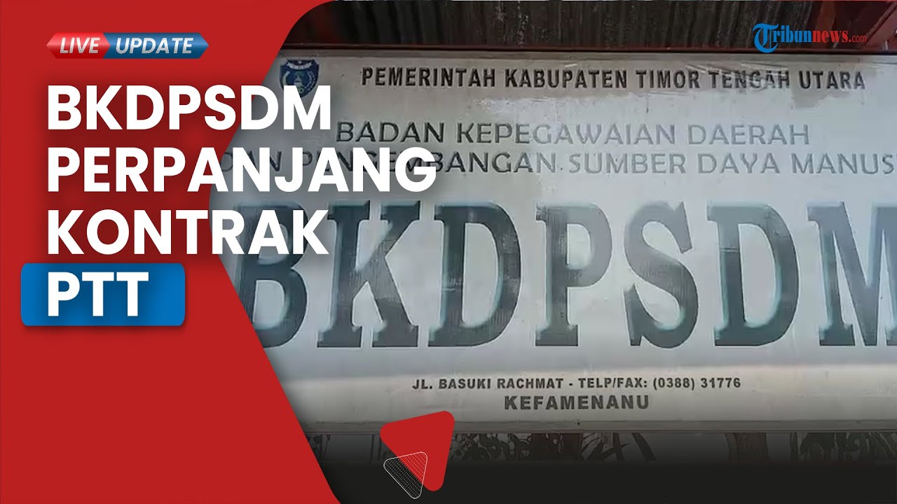 Kabar Baik bagi Pegawai Kontrak Pemkab Timor Tengah Utara, Masa Pengabdian Resmi Diperpanjang
