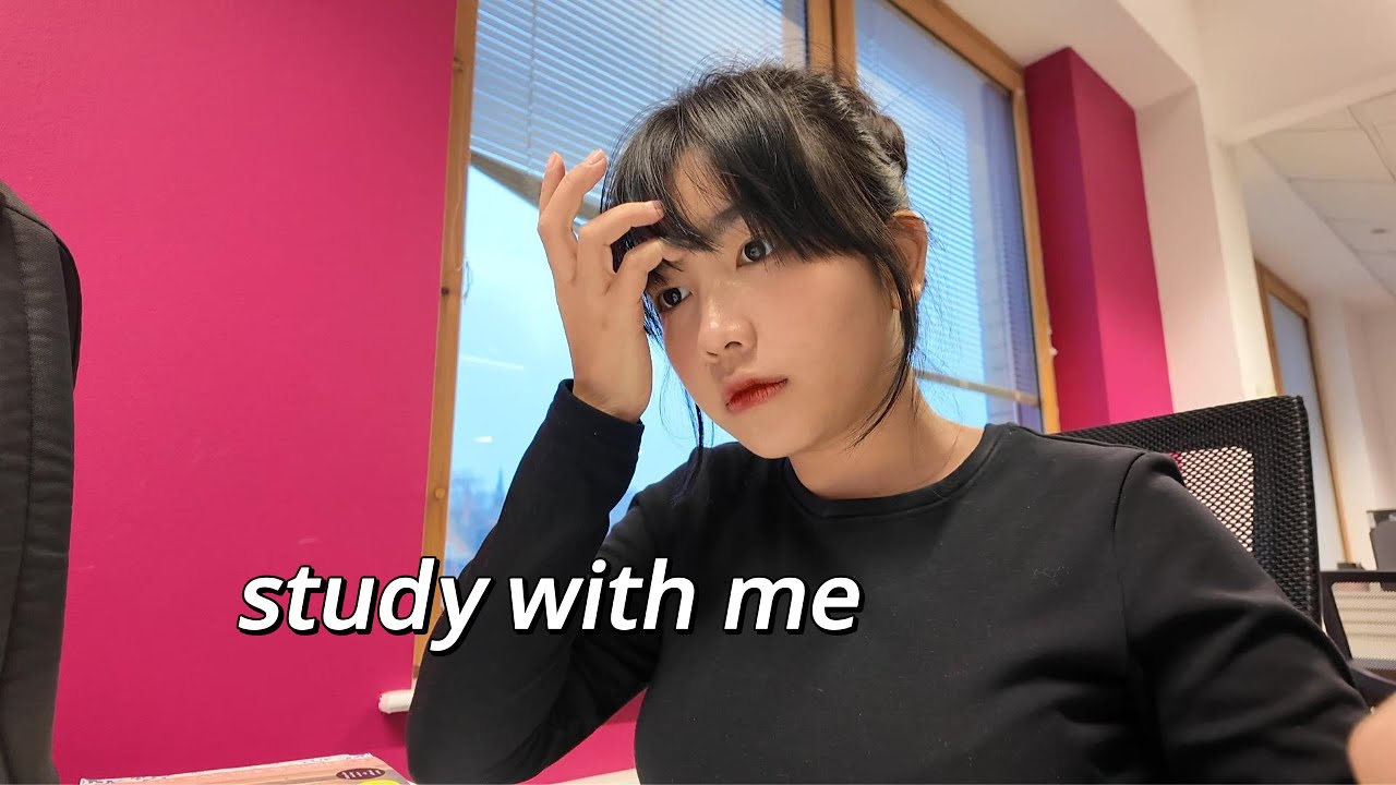Study With Me - 1 hour, rainy sound