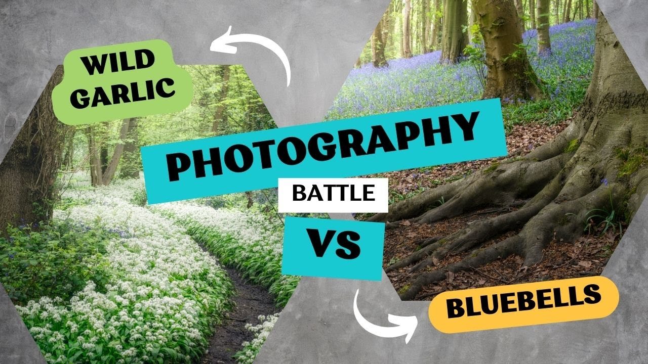 Wild Garlic vs Bluebells Woodland Photography Challenge