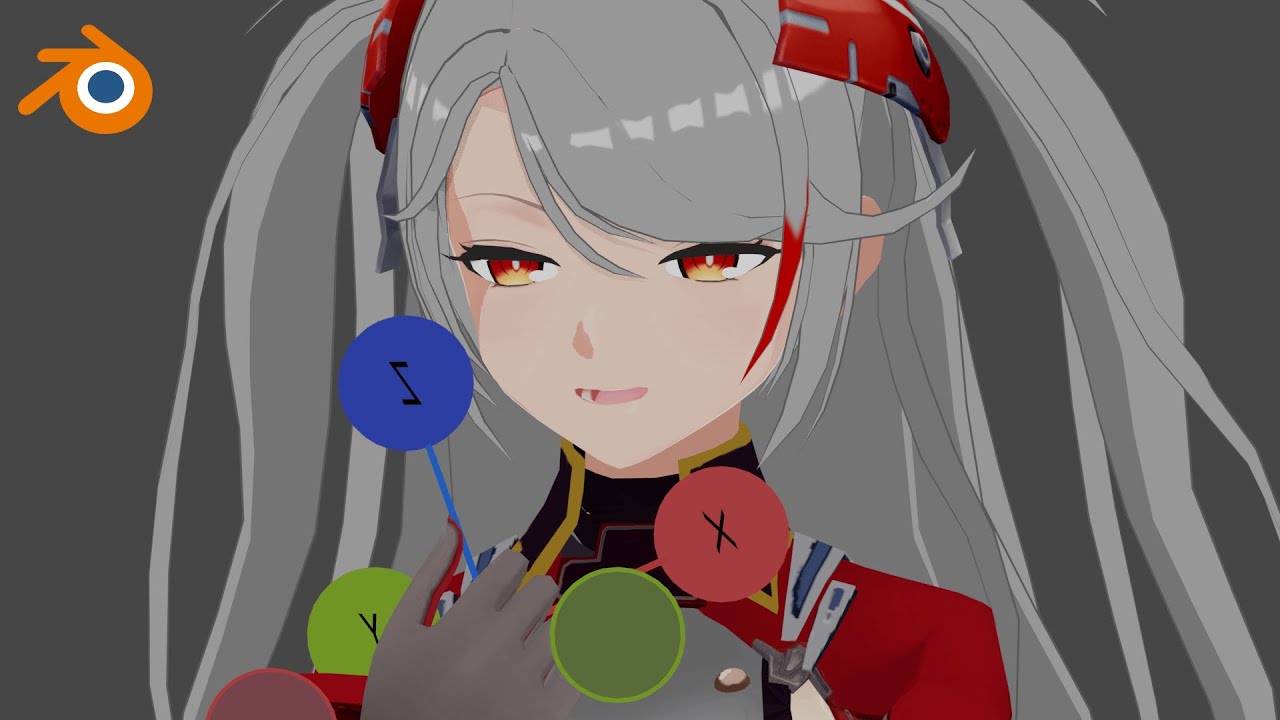 Day 2 animating Prinz Eugen....but why she is SMILING like that??!!