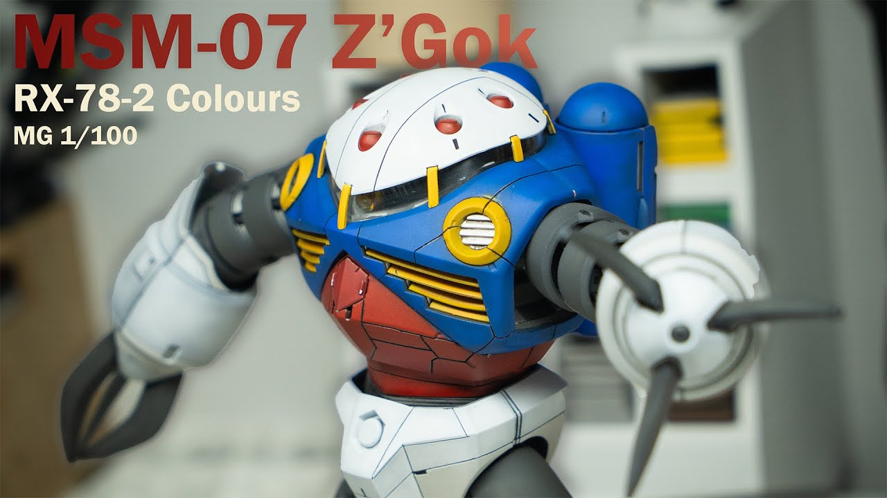 The RX-78-Z'Gok is finally done and its AMAZING!
