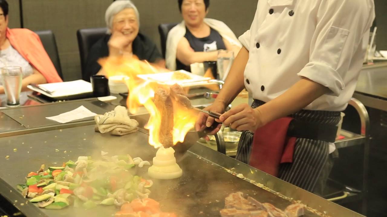 Teppanyaki Show from Heart Sushi