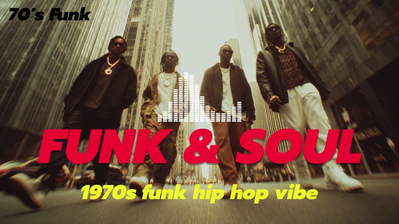 【70s Funk Hip Hop】Retro Groove Funk Hip Hop Beats Mix