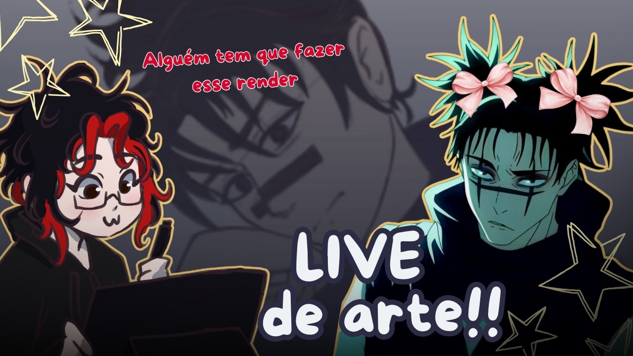 Terminando o desenho do CHOSO de JUJUTSU KAISEN