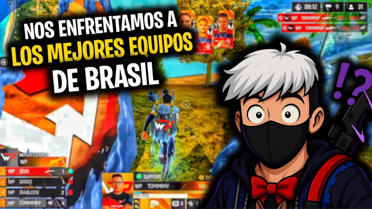 ASI JUGAMOS CONTRA LOS MEJORES EQUIPOS DE BRASIL EN EMULADOR🏆🇧🇷 | FREE FIRE 🔥