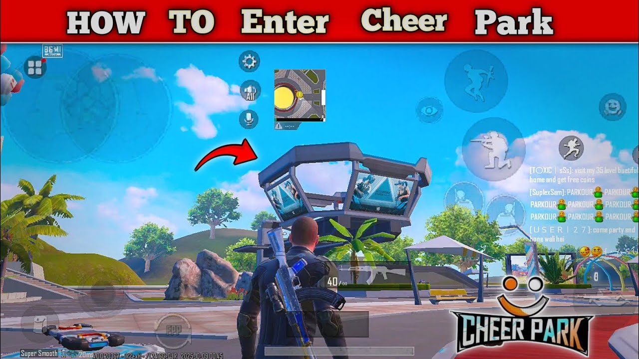 How to Enter Cheer Park in bgmi || Cheer Park Mein Enter Kaise Kare || Pubg Mobile Cheer Park Update