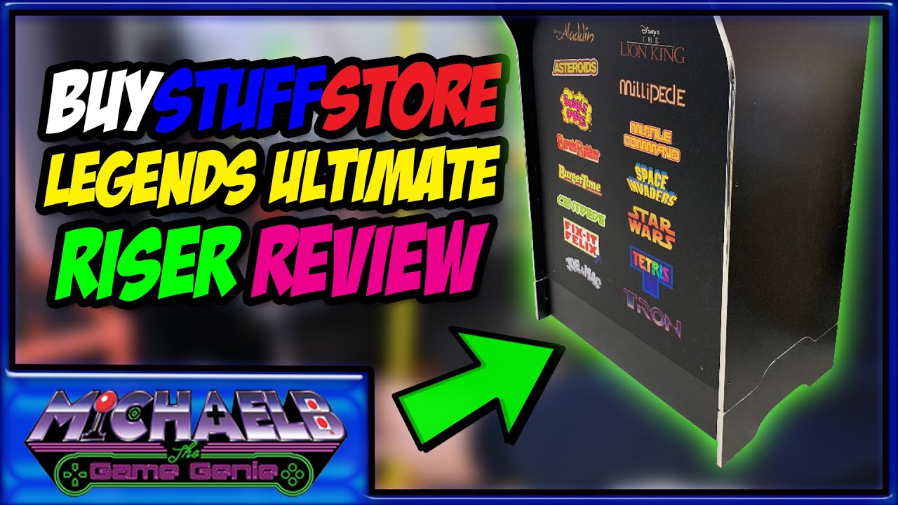 AtGames Legends Ultimate Buy Stuff Riser Review | MichaelBtheGameGenie