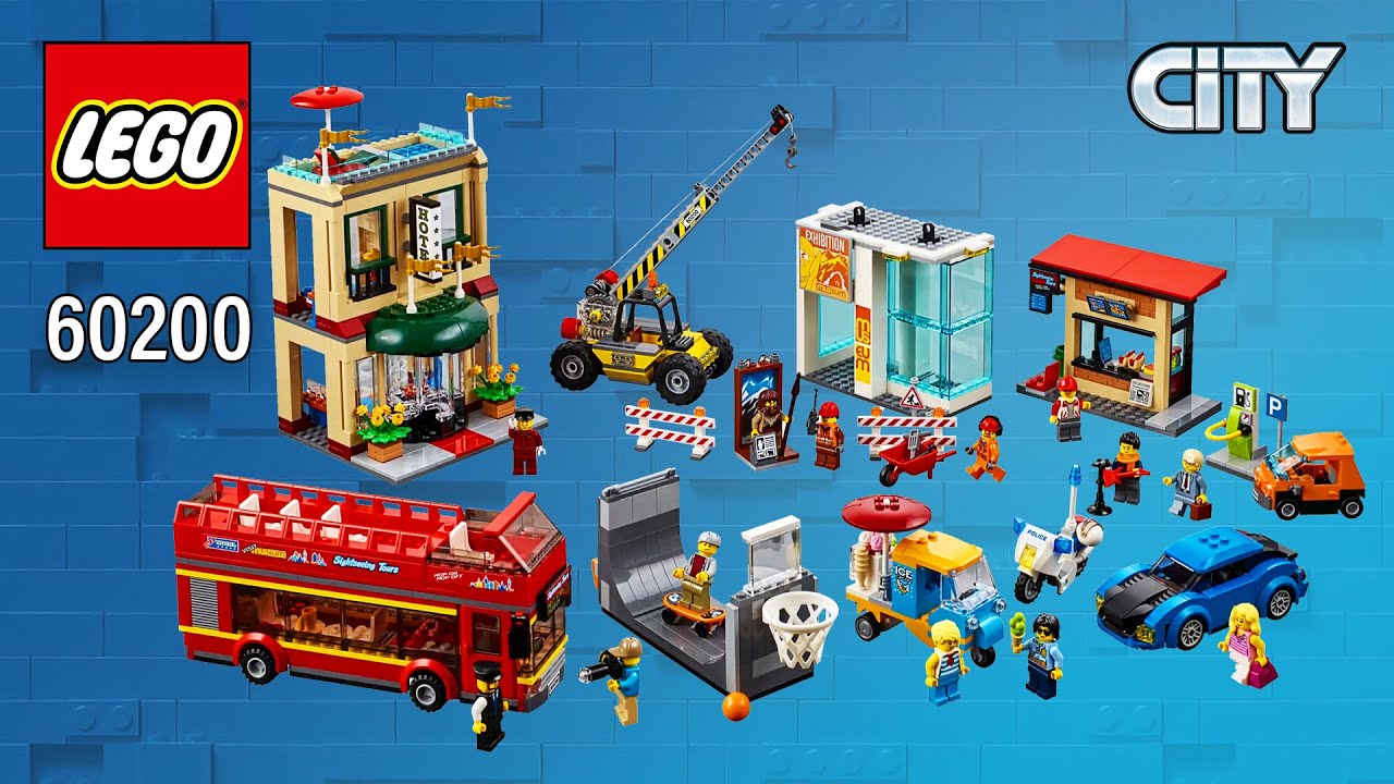 LEGO City Capital City (60200)[1211 pcs] Step-by-Step Building Instructions @TopBrickBuilder
