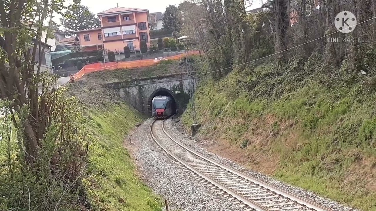 ATR 115 E 125  TRENO BESANINO A CANTÙ SULLA COMO MOLTENO LECCO