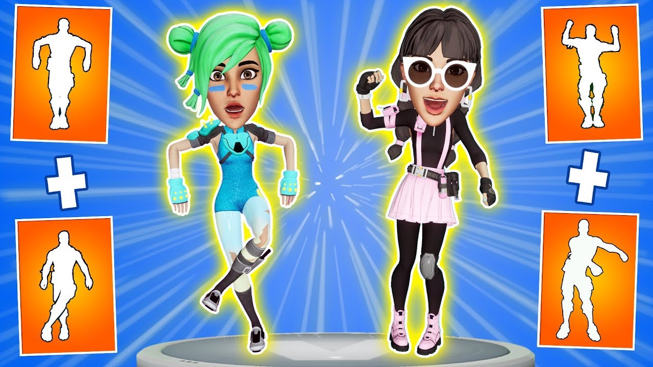 What happens if mix two Fortnite dances in one #11. Jaywalking dance + Lazy Shuffle emote