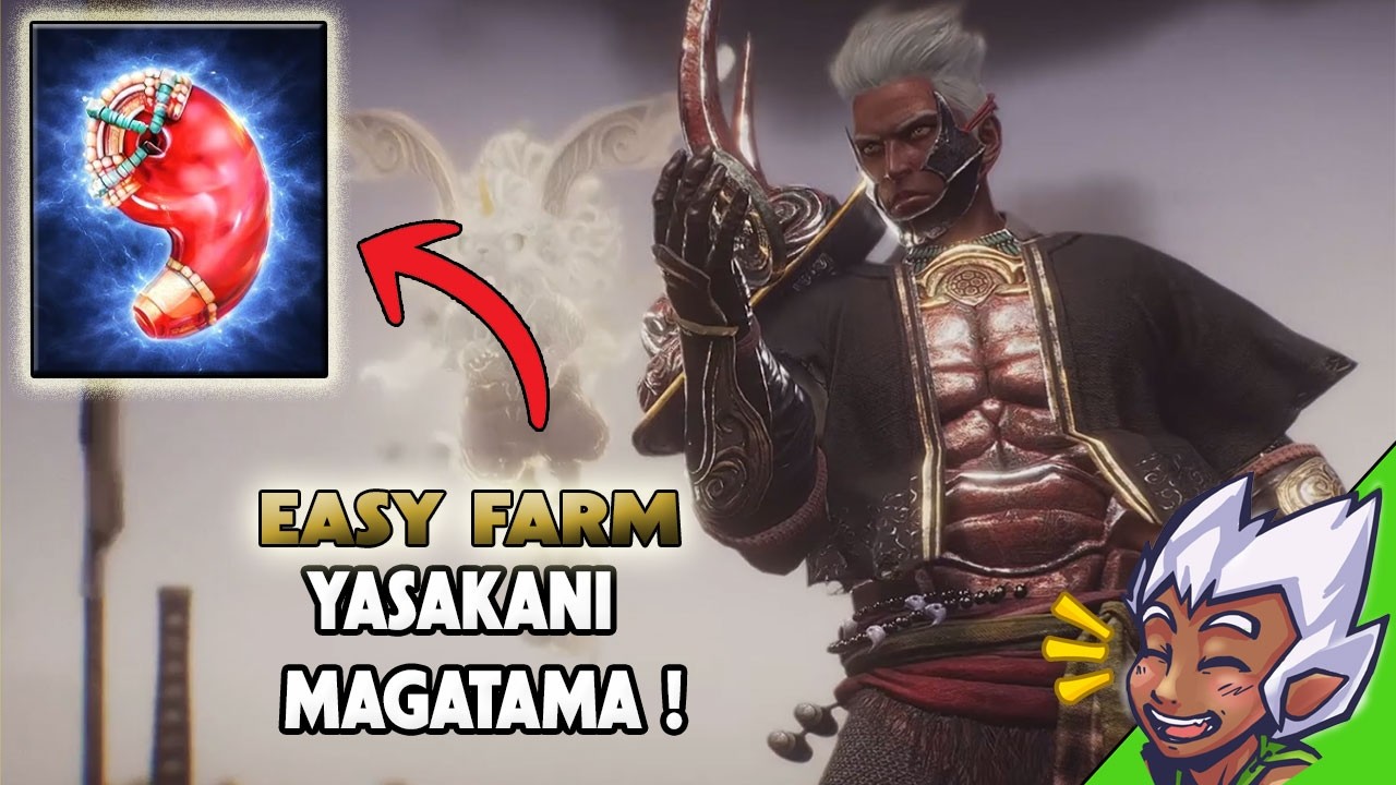 Nioh 3 - A simple way to farm the Yasakani Magatama - shogun's Journey