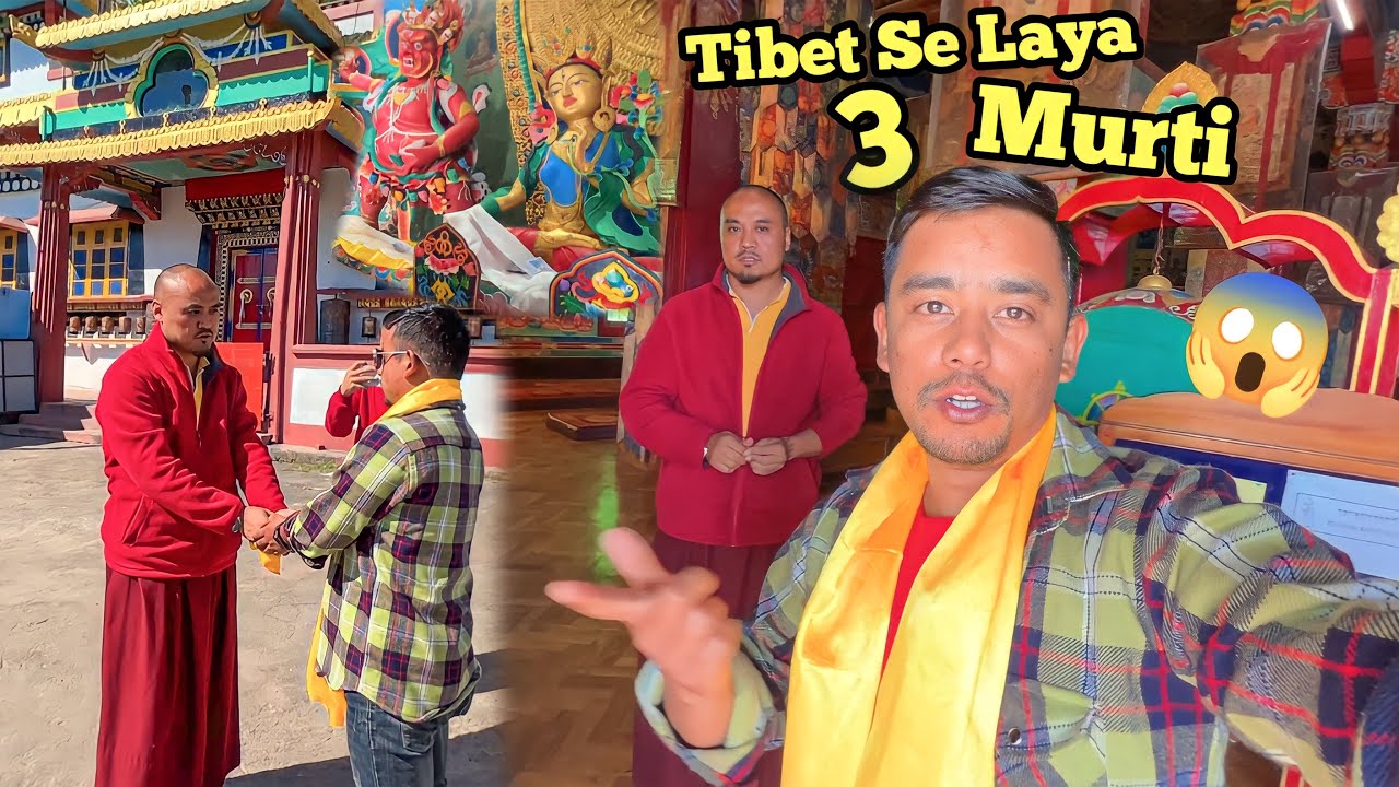 😱A Monk Helped Us To Explore The Mysterious Monastery In Kalimpong Hills @dorjeetamangvlog7356 |