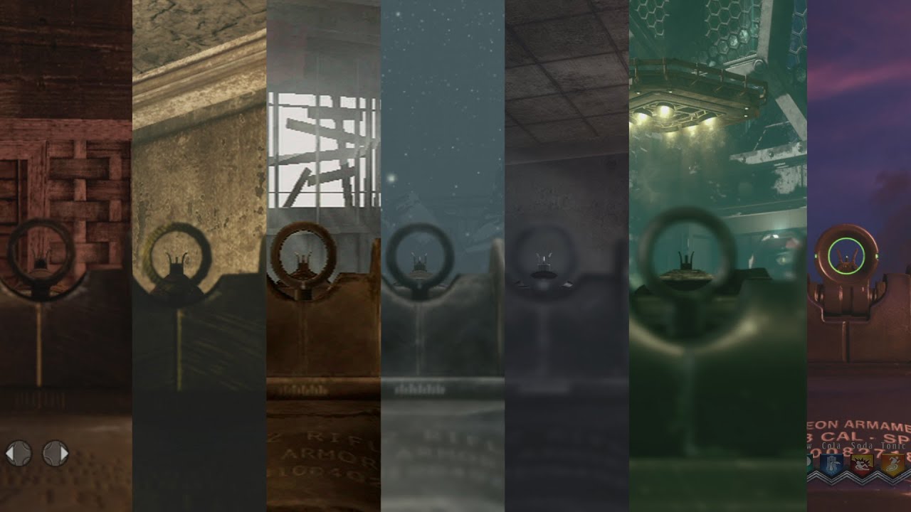 Call of Duty Zombies M1 Garand/M14 Evolution (WAW,BO1,BO2,BO3,BO4)
