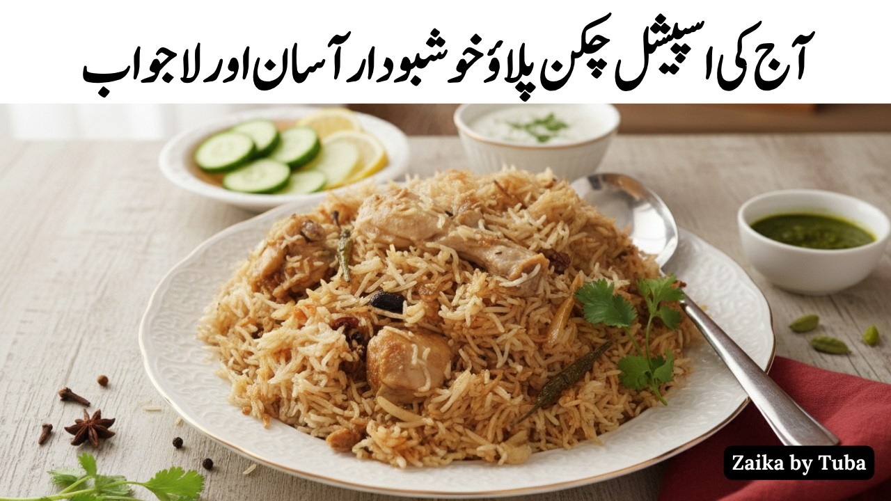 Chicken Pulao Kaise Banate Hain | Chicken Pulao Banane Ka Aasan Tarika