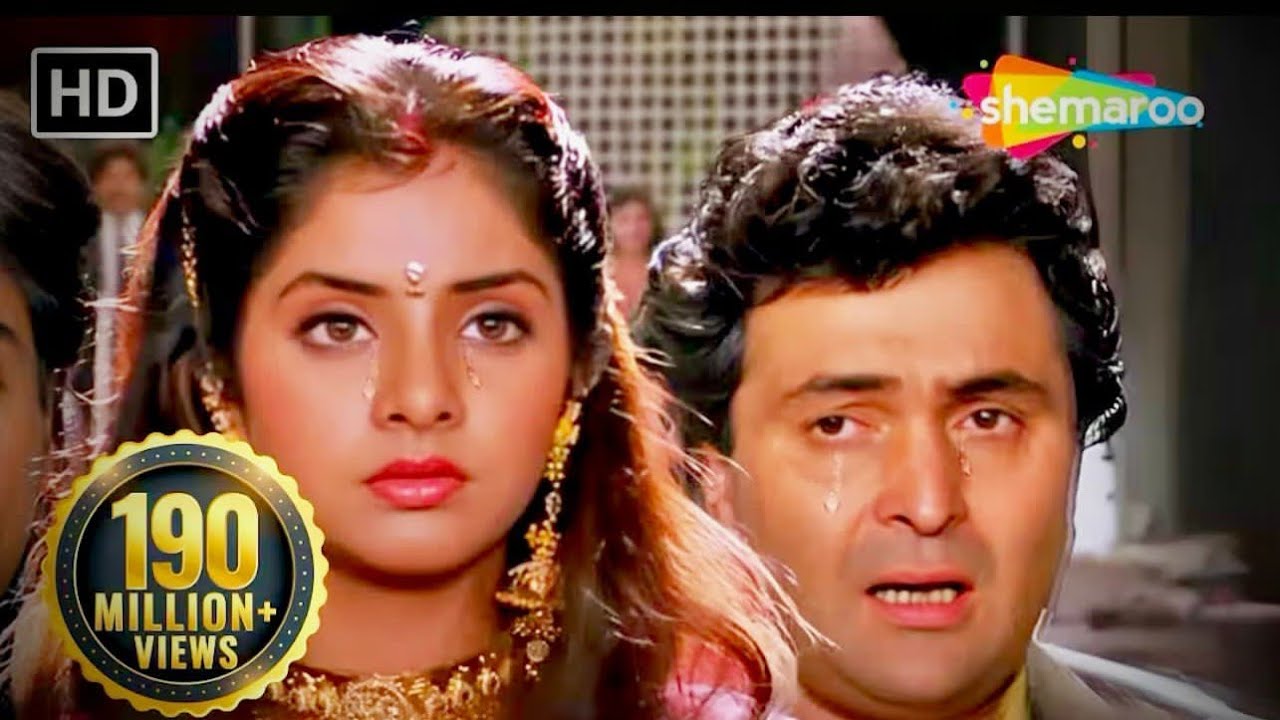 Tere Dard Se Dil Aabad Raha | Deewana | Rishi Kapoor | Kumar Sanu