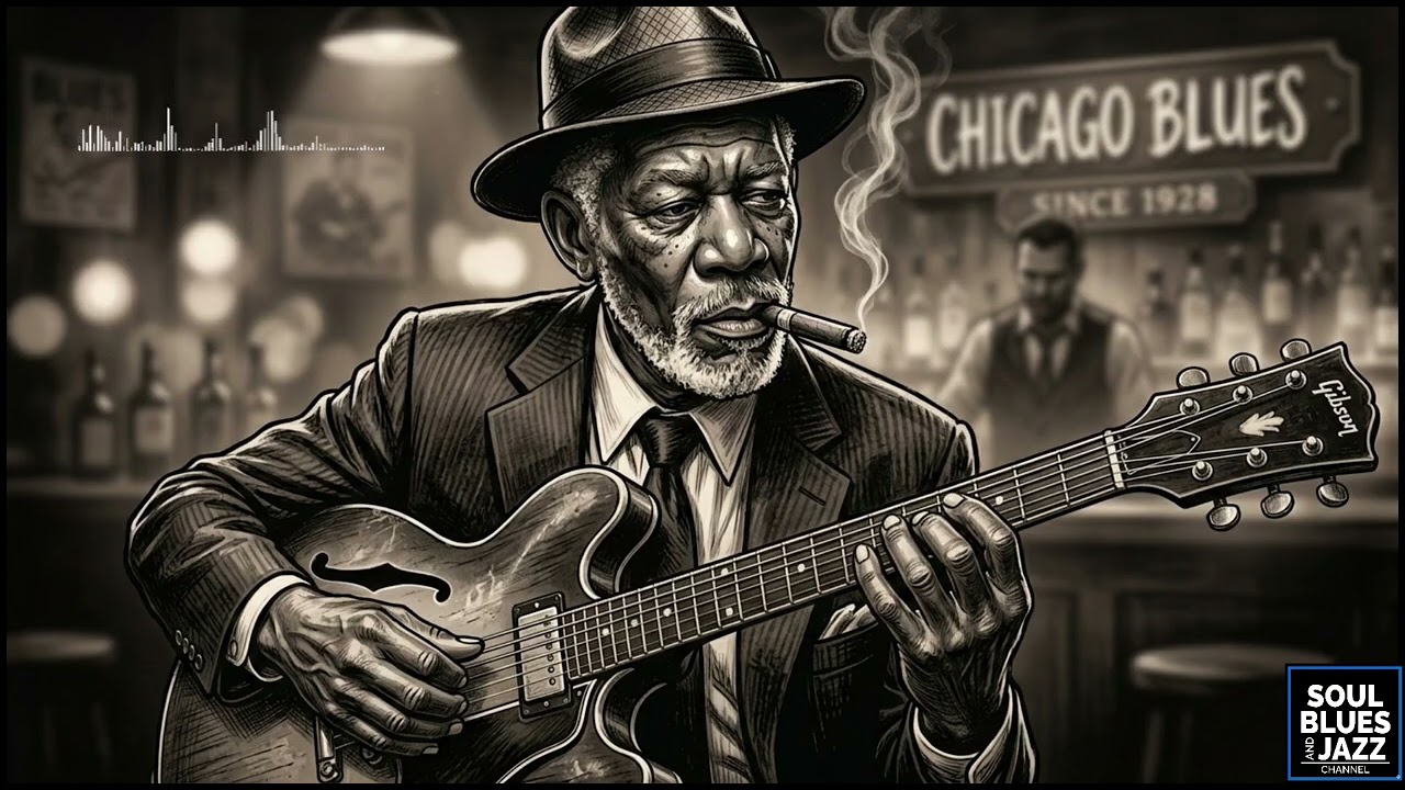 Soul Blues and Jazz: Slow Chicago Blues & Smooth Jazz for Midnight Relaxation