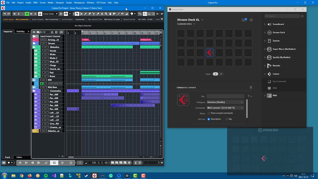Stream Deck Cubase/Nuendo plugin introduction