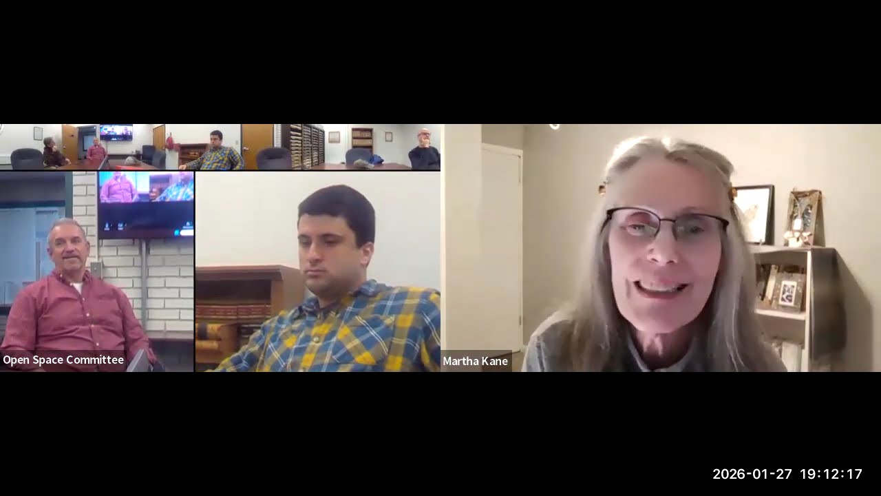 Open Space Management and Planning Committee Meeting January 27, 2026