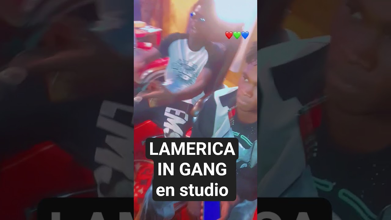 LAMERICAIN GANG  en studio