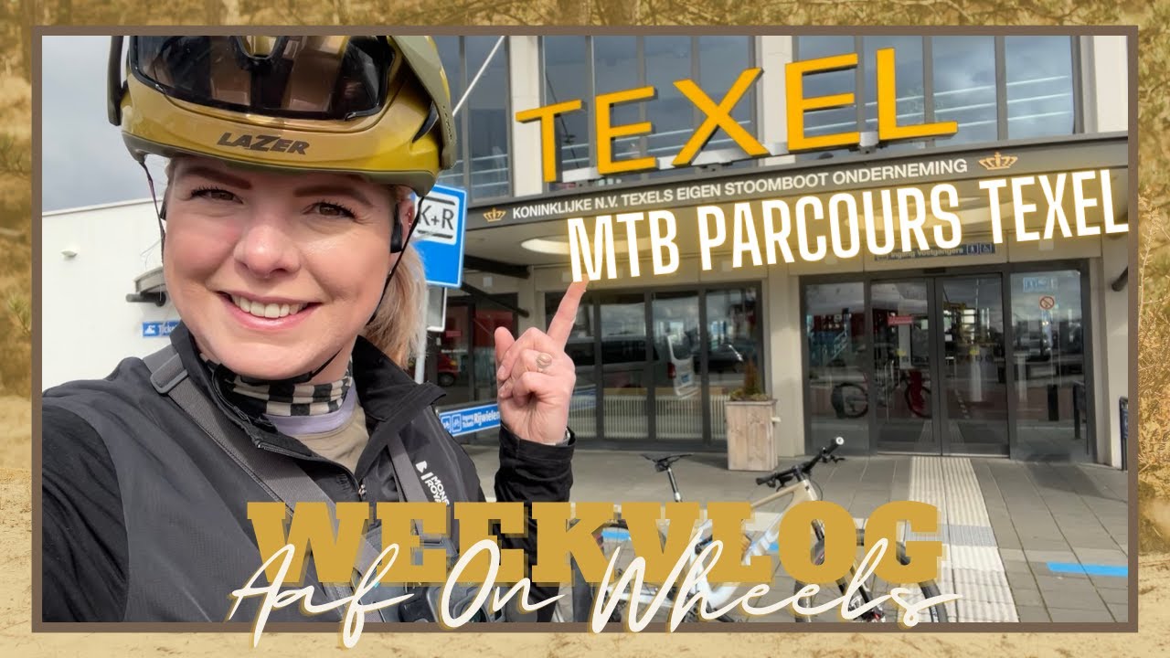 MTB ROUTES TEXEL! | DEN BURG 8KM / DE WAAL 12,5KM | 80/100KM MOUNTAINBIKEN・VLOG #133 |Aaf on Wheels©