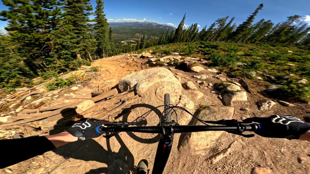 TRESTLE DOWNHILL at TRESTLE BIKE PARK (Winter Park, CO) | Top to Bottom, Full Pull