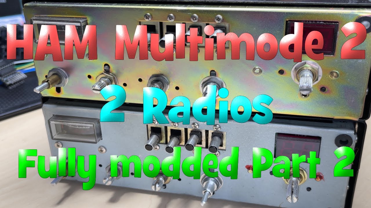 EP 123 - HAM International Multimode II - 2 Radios - fully modded. Part 2