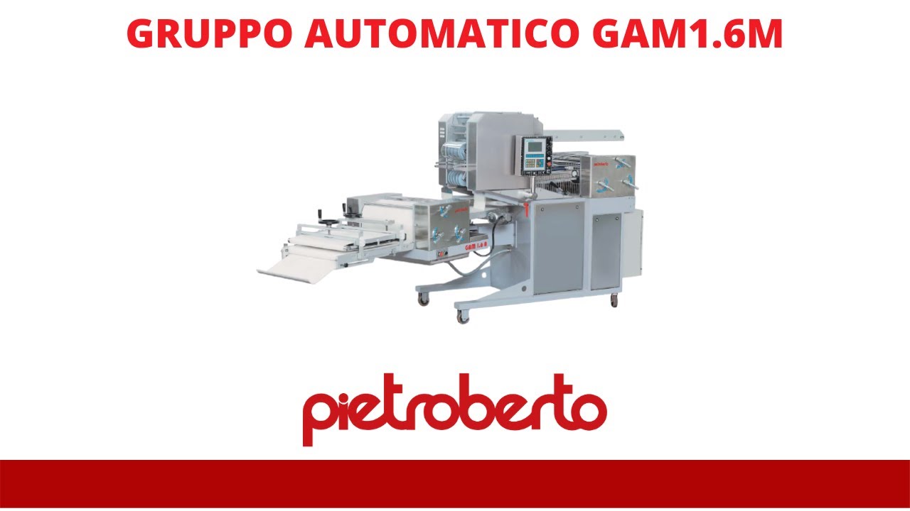 Pietroberto multi product bread bakery machine GAM 1,6A