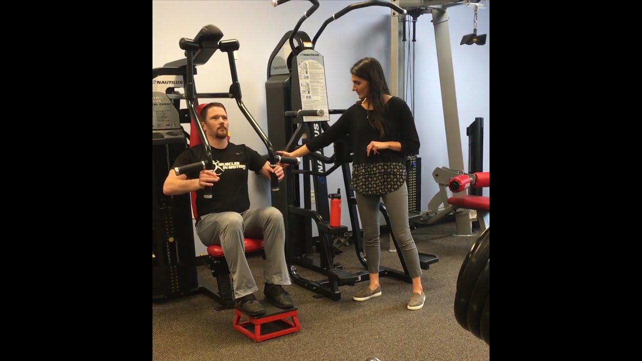 HIT Workout Demonstration: Nautilus Chest Press