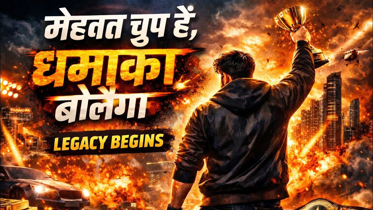 मेहनत चुप है, धमाका बोलेगा 🔥 | Powerful Motivational Song | New 2026