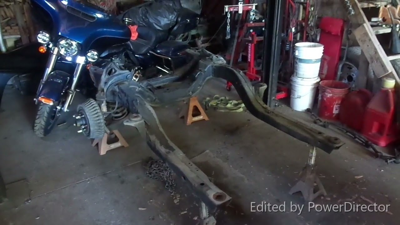 69 Camaro subframe removal and tear down