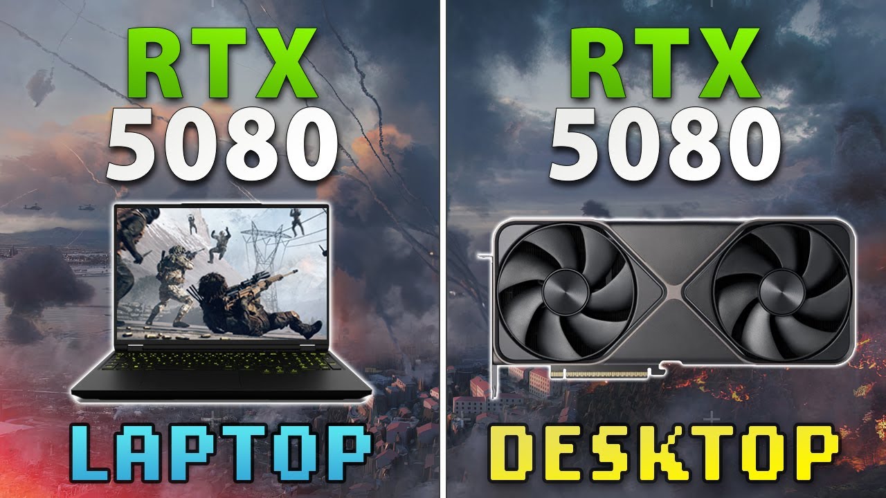 RTX 5080: Laptop vs Desktop - Test in 10 Games | 4K + DLSS 4