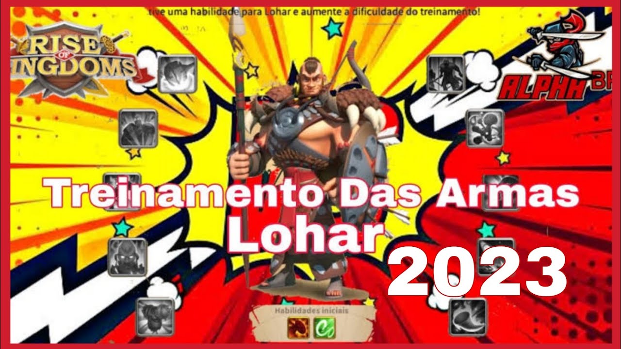 Evento de Armas do Lohar - Atualizando 2023 - RISE OF KINGDOMS