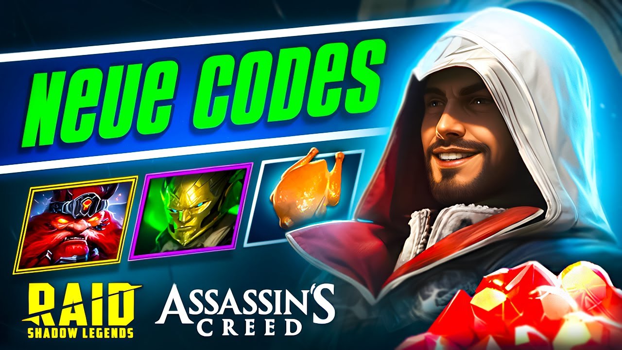 Legend&auml;rer Assassine KOSTENLOS⚡Raid Shadow Legends Promo Codes ⚡2026
