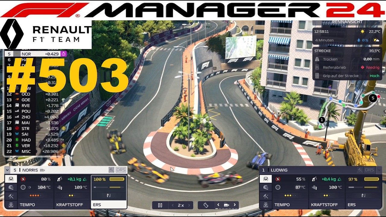 Keine blauen Flaggen im Strint? #503 -F1 Manager 24-