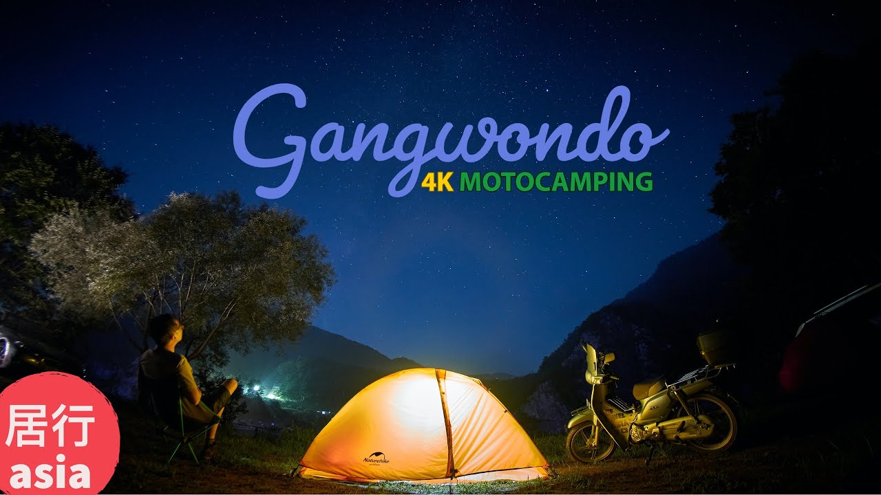 Breathtaking! Solo Motocamping in Gangwondo Korea