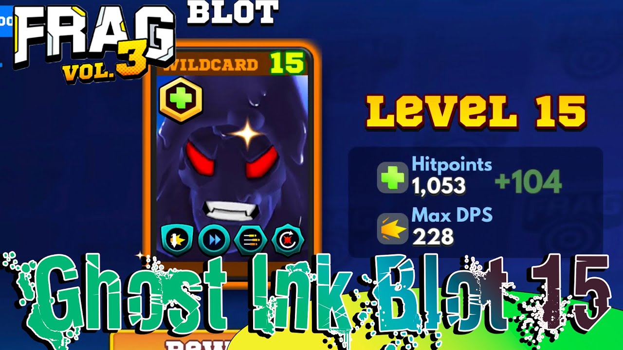 FRAG Pro Shooter - Ghost Ink Blot 15🔥Gameplay Walkthrough🔥(iOS,Android)