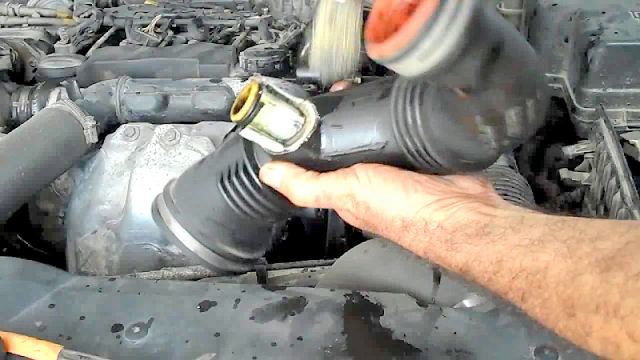 1.6 HDI - Durite Reniflard - بلف التبخير - (Positive Crankcase Ventilation #mecaniquemokhtartunisie