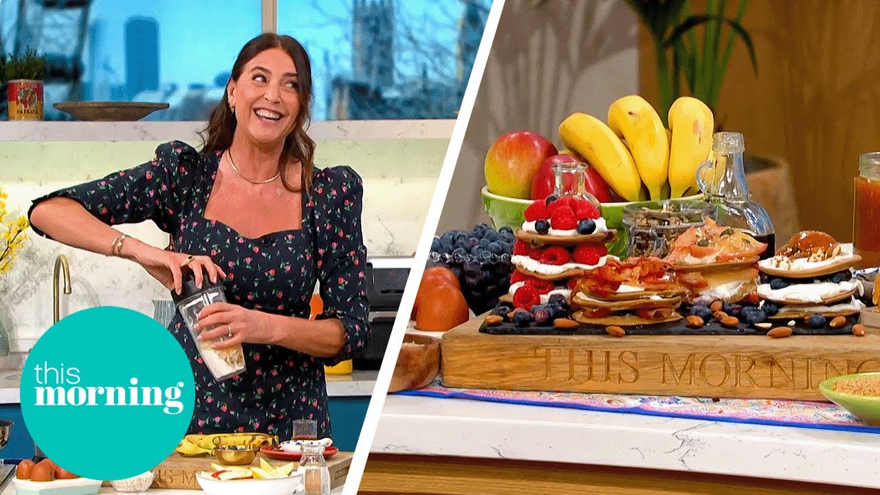Lisa Snowdon’s Quick 3-Ingredient Healthy Pancakes | This Morning