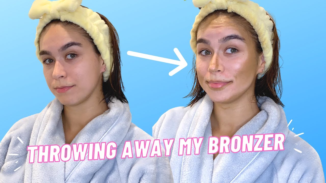 How to contour with self tanner // TIKTOK MADE ME TRY IT