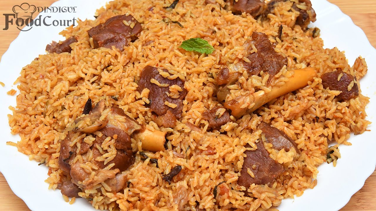 Ambur Mutton Biryani Recipe/ Mutton Biryani in Pressure Cooker/ Ambur Biryani Recipe
