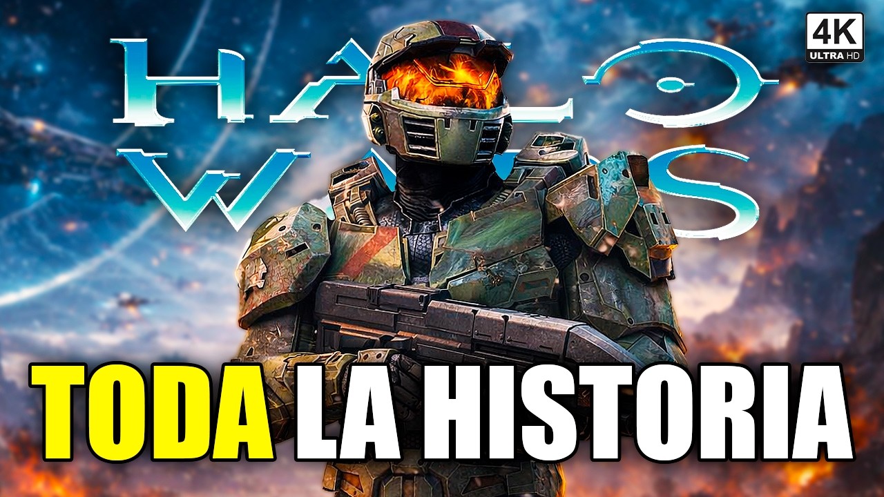 HALO WARS DEFINITIVE EDITION Historia en 1 Video | Película Completa en Español [4K 60FPS]